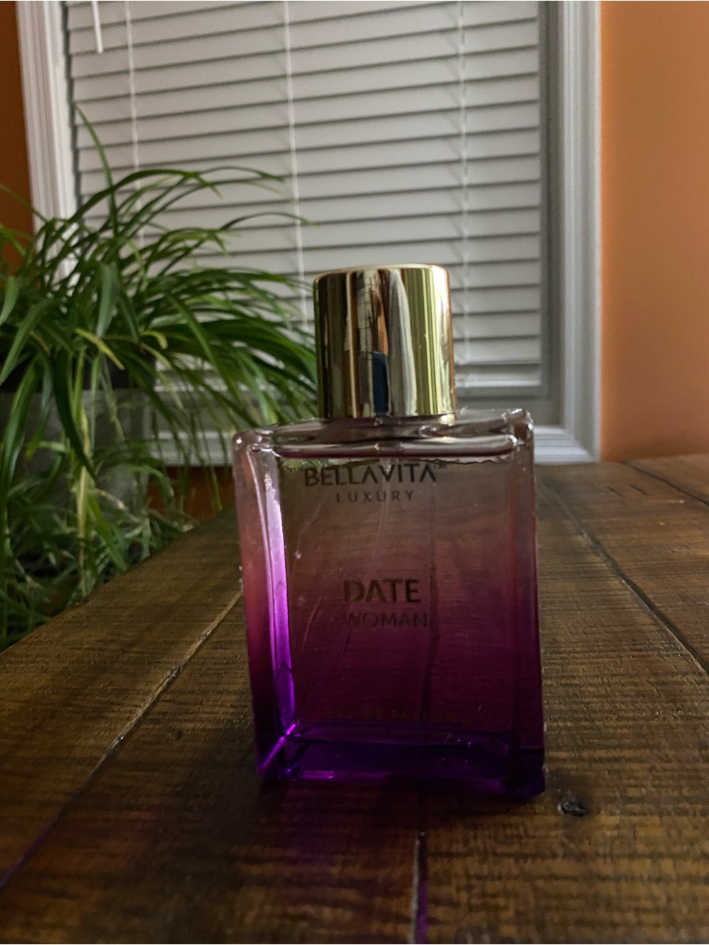 Bella Vita Date Woman Fragrance - Purple Ombre Bottle